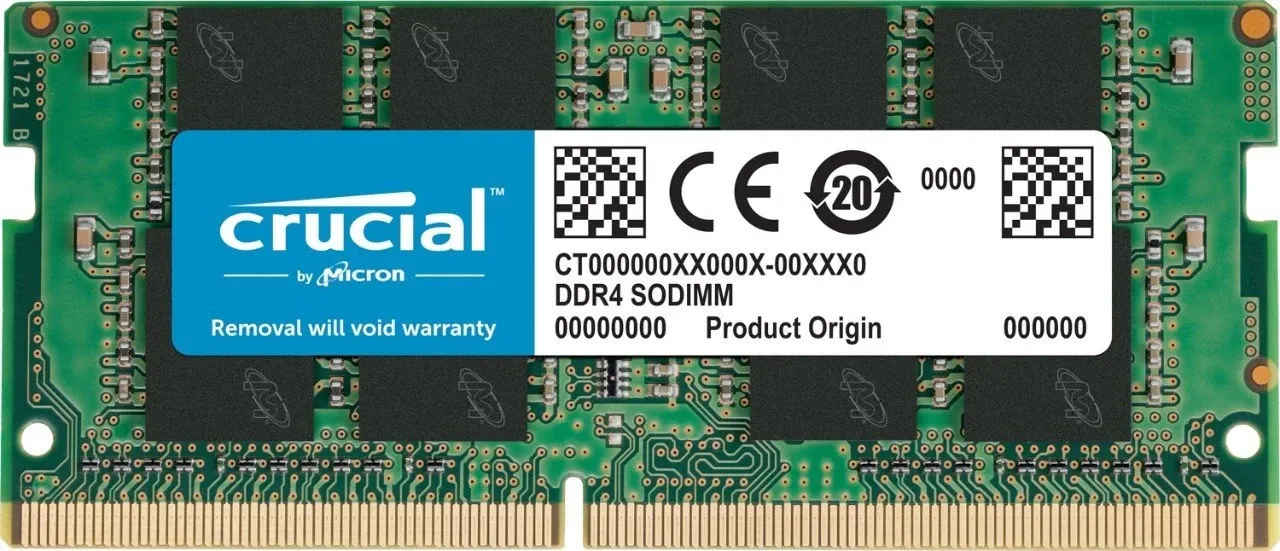 Crucial CT8G4SFS8266 8 GB DDR4-2666 Laptop RAM