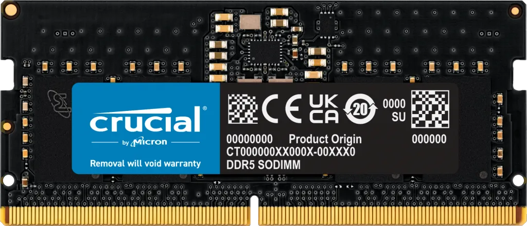 Crucial CT8G52C42S5 8 GB DDR5-5200 Laptop RAM