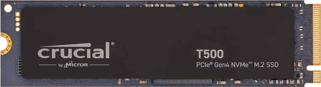 Crucial T500 500 GB PCIe Gen 4 Internal Solid State Drive