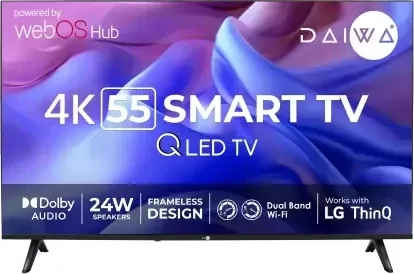 Daiwa D55Q4WOS 55 inch Ultra HD 4K Smart QLED TV