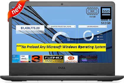 Dell Latitude 3420 Laptop (11th Gen Core i3/ 16GB/ 512GB SSD/ Ubuntu)