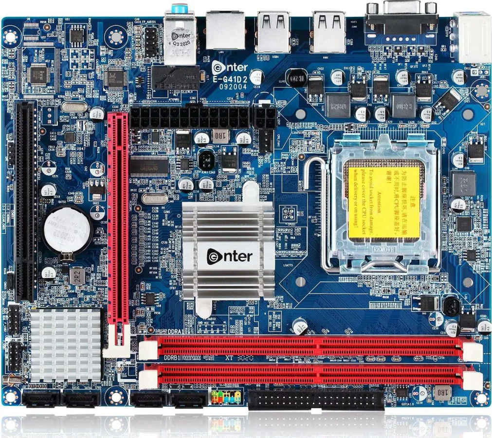 Enter E-G41D2 Motherboard