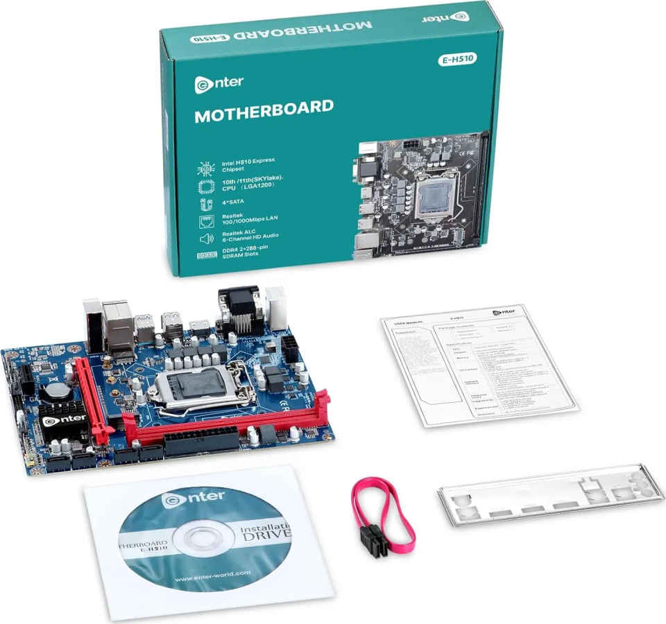 Enter E-H510 H510 Motherboard