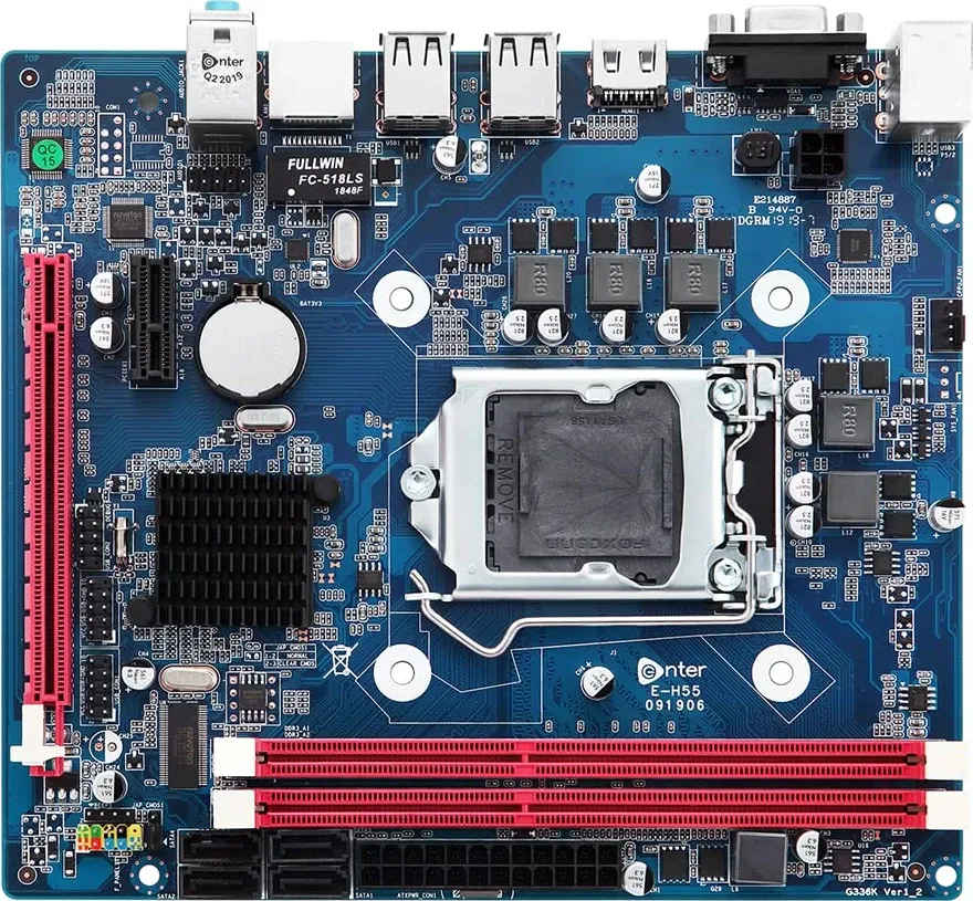Enter E-H55 Motherboard