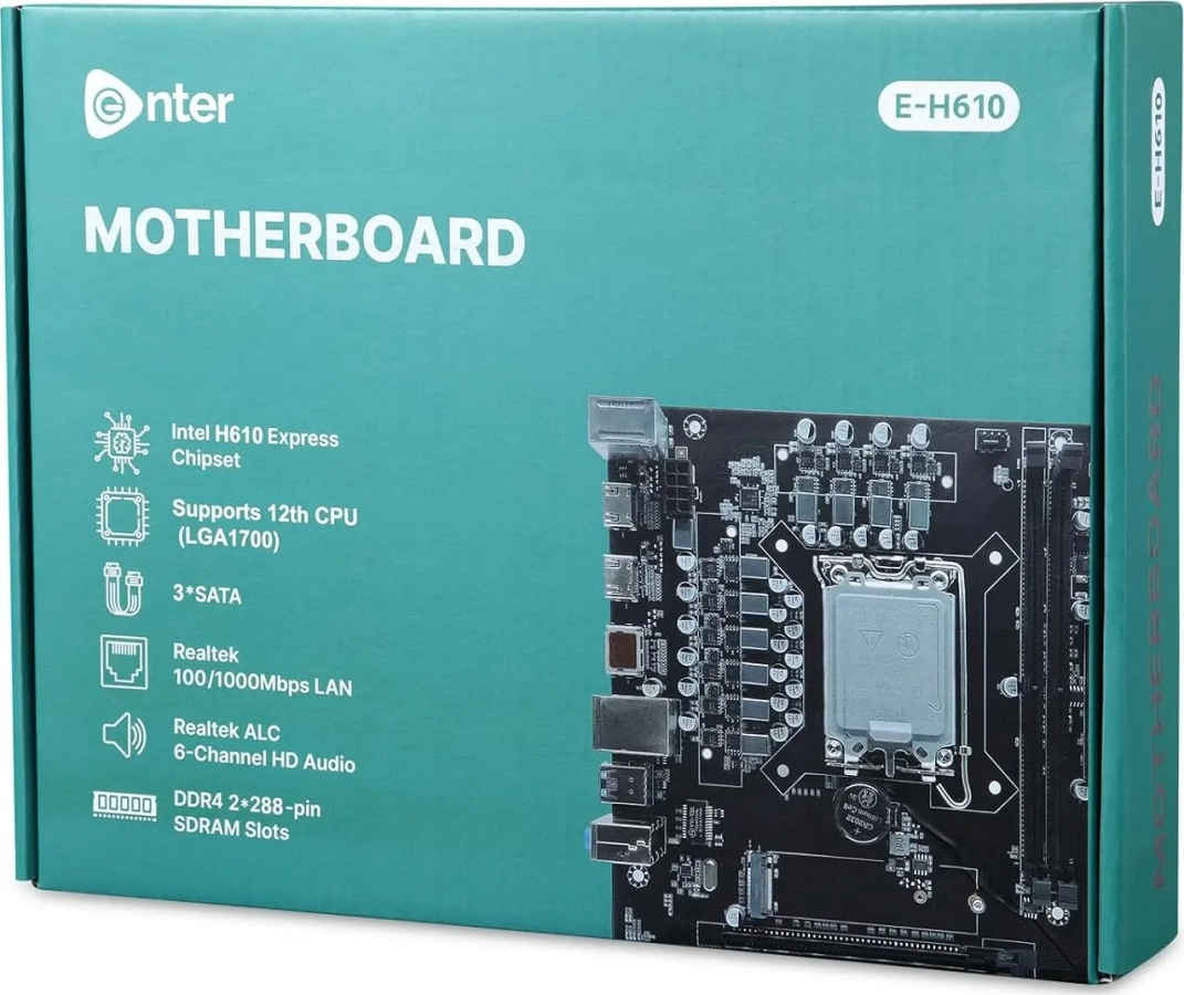 Enter E-H610 H610 Motherboard