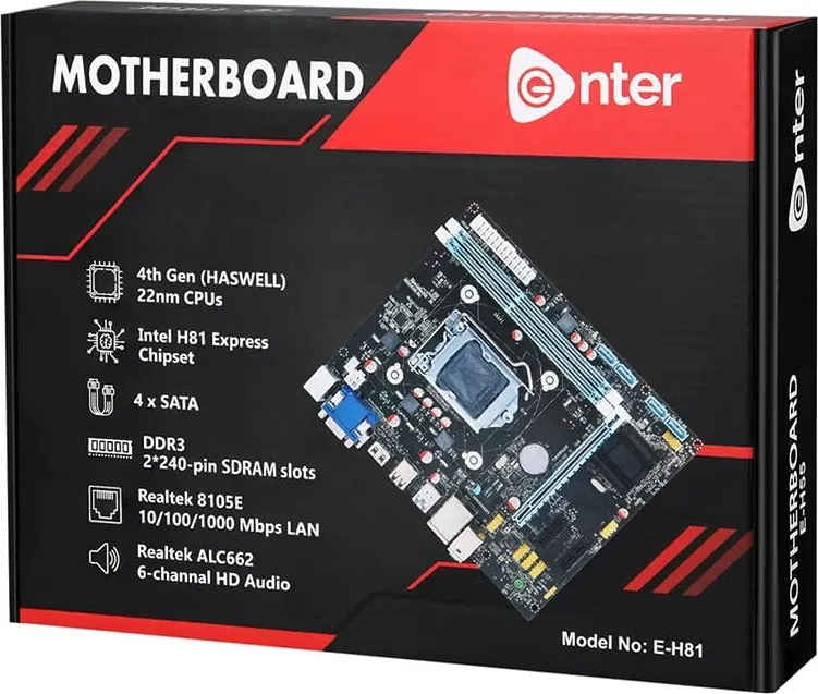 Enter E-H81 Motherboard
