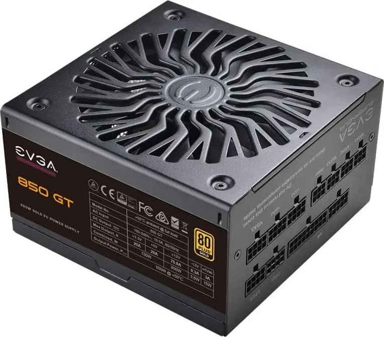 EVGA 220-GT-0850-YN SupernovaGT 80 Plus Gold 850 Watts Fully Modular PSU