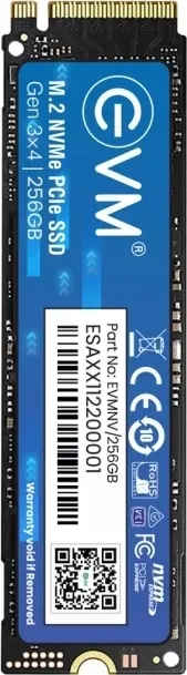 EVM EVMNV 256GB PCIe Gen 3 Internal Solid State Drive