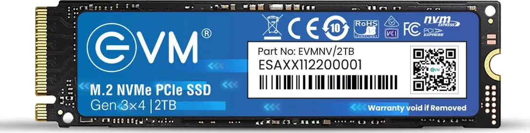 EVM EVMNV 2TB PCIe Gen 3 Internal Solid State Drive