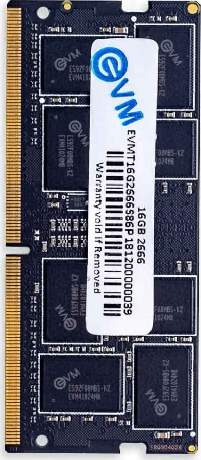 EVM EVMT16G2666S86P 16 GB DDR4-2666 Laptop RAM