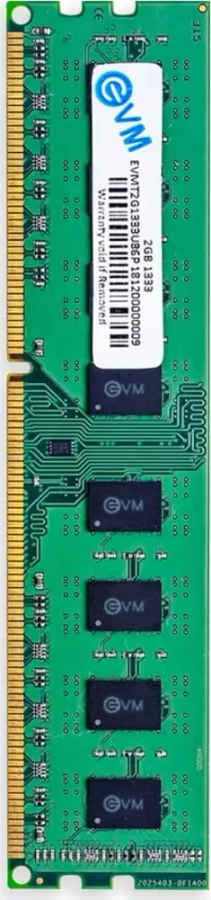 EVM EVMT2G1333U86P 2 GB DDR3-1333 Desktop RAM