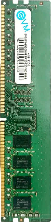 EVM EVMT4G3200U88P 4 GB DDR4-3200 Desktop RAM