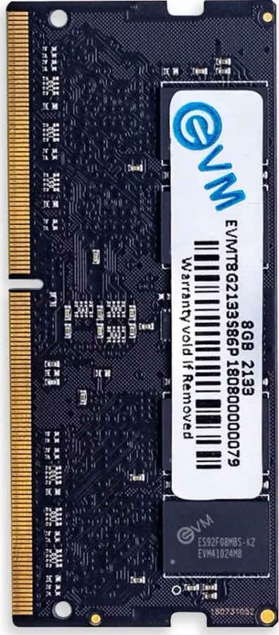 EVM EVMT8G2133S88P 8 GB DDR4-2133 Laptop RAM
