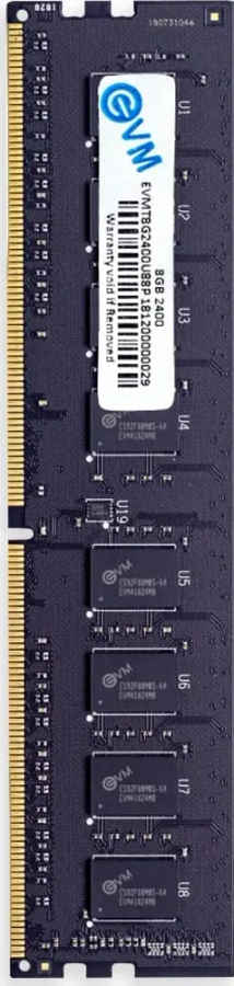 EVM EVMT8G2400U88P 8 GB DDR4-2400 Desktop RAM