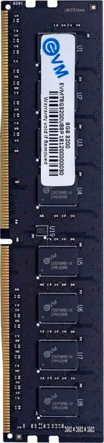 EVM EVMT8G3200U88P 8 GB DDR4-3200 Desktop RAM