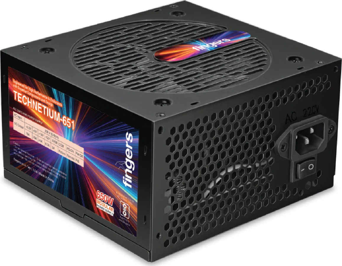 Fingers TechneTium-651 650 Watts PSU