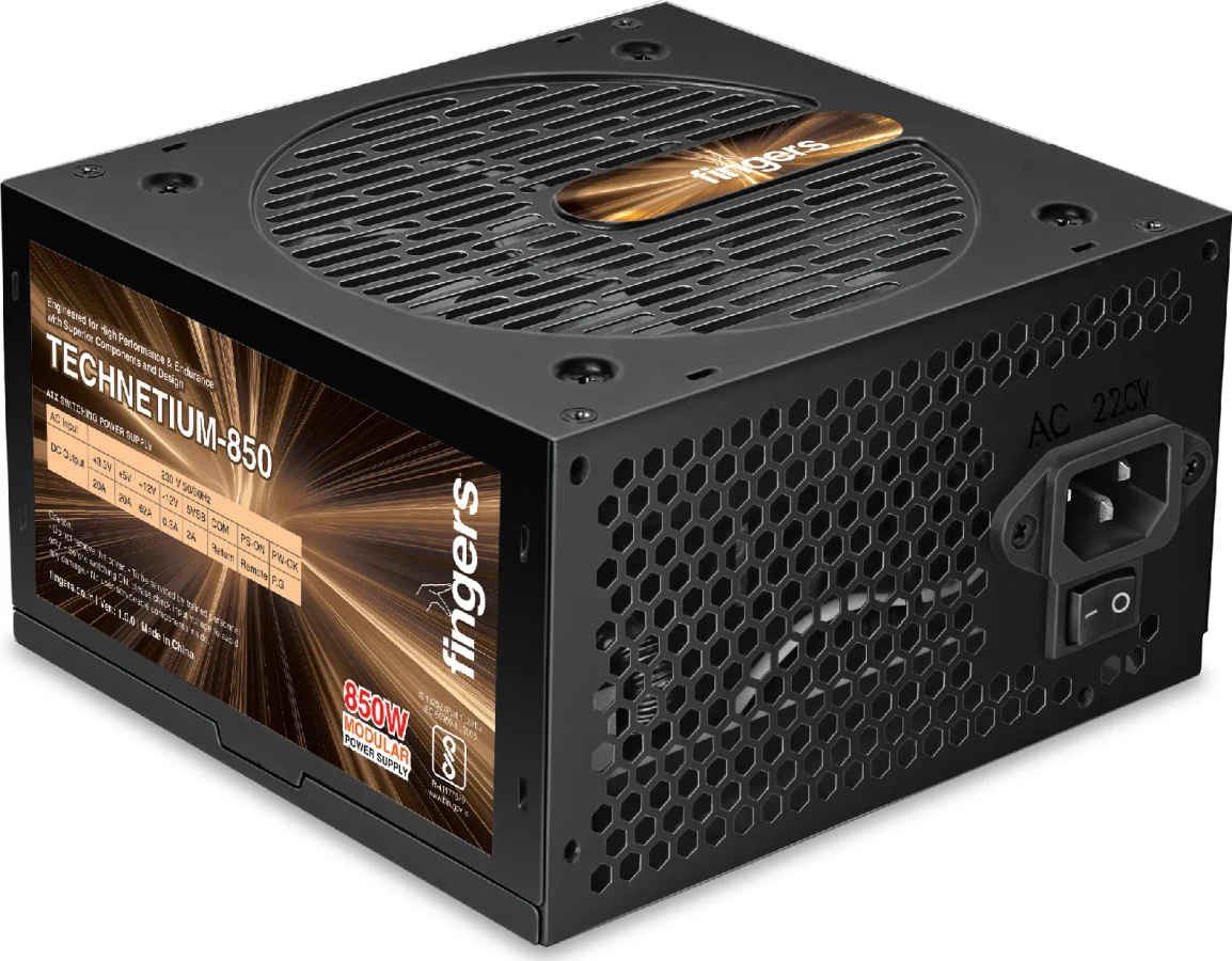 Fingers TechneTium-850 850 Watts PSU