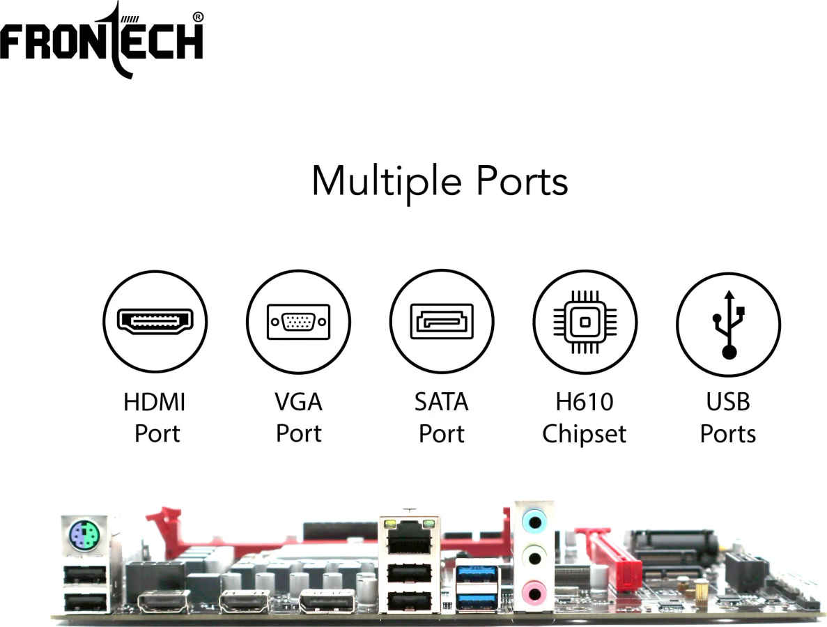 Frontech FT-0485 H610 Motherboard