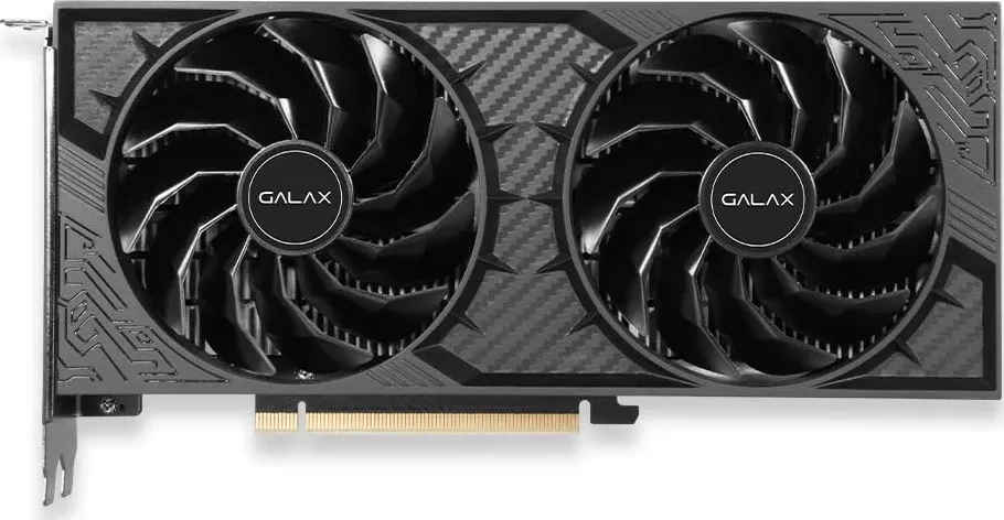 Galax NVIDIA GeForce RTX 4060 1-Click OC 2X V2 8 GB GDDR6 Graphics Card
