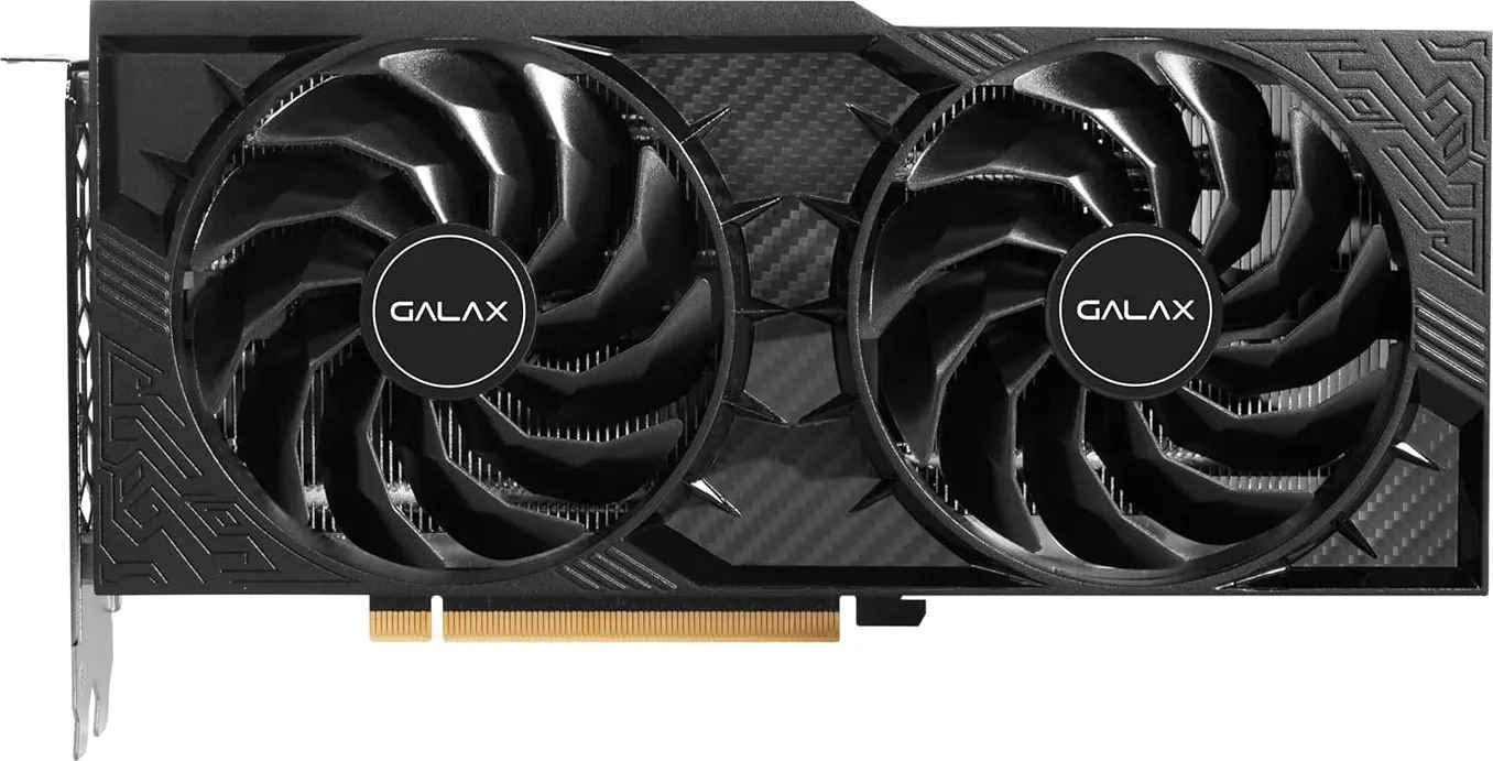 Galax NVIDIA Geforce RTX 4070 D6 1-Click OC 2X 12 GB GDDR6 Graphics Card