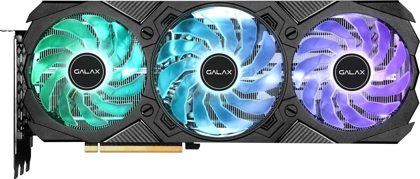 Galax NVIDIA GeForce RTX 4070 Ti Super EX Gamer 1-Click OC 16 GB GDDR6X Graphics Card