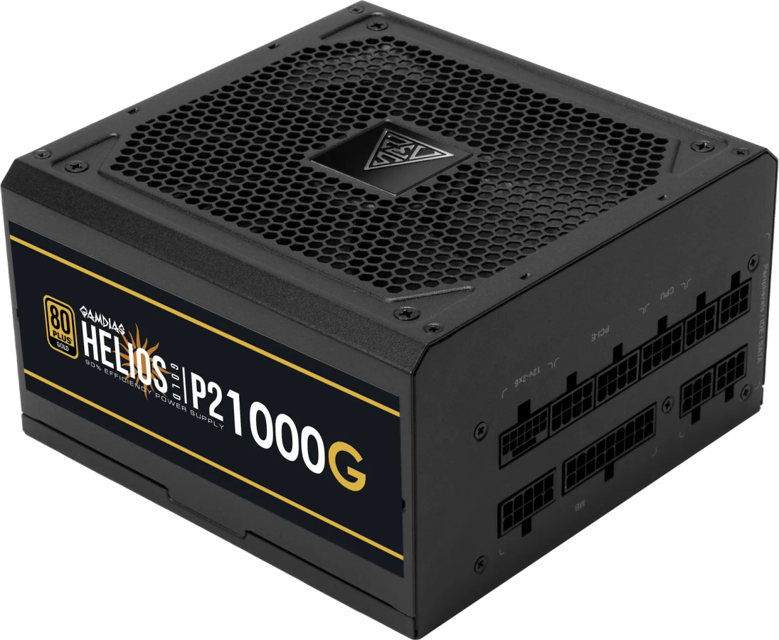 Gamdias Helios P2-1000 80 Plus Gold 1000 Watts Fully Modular PSU
