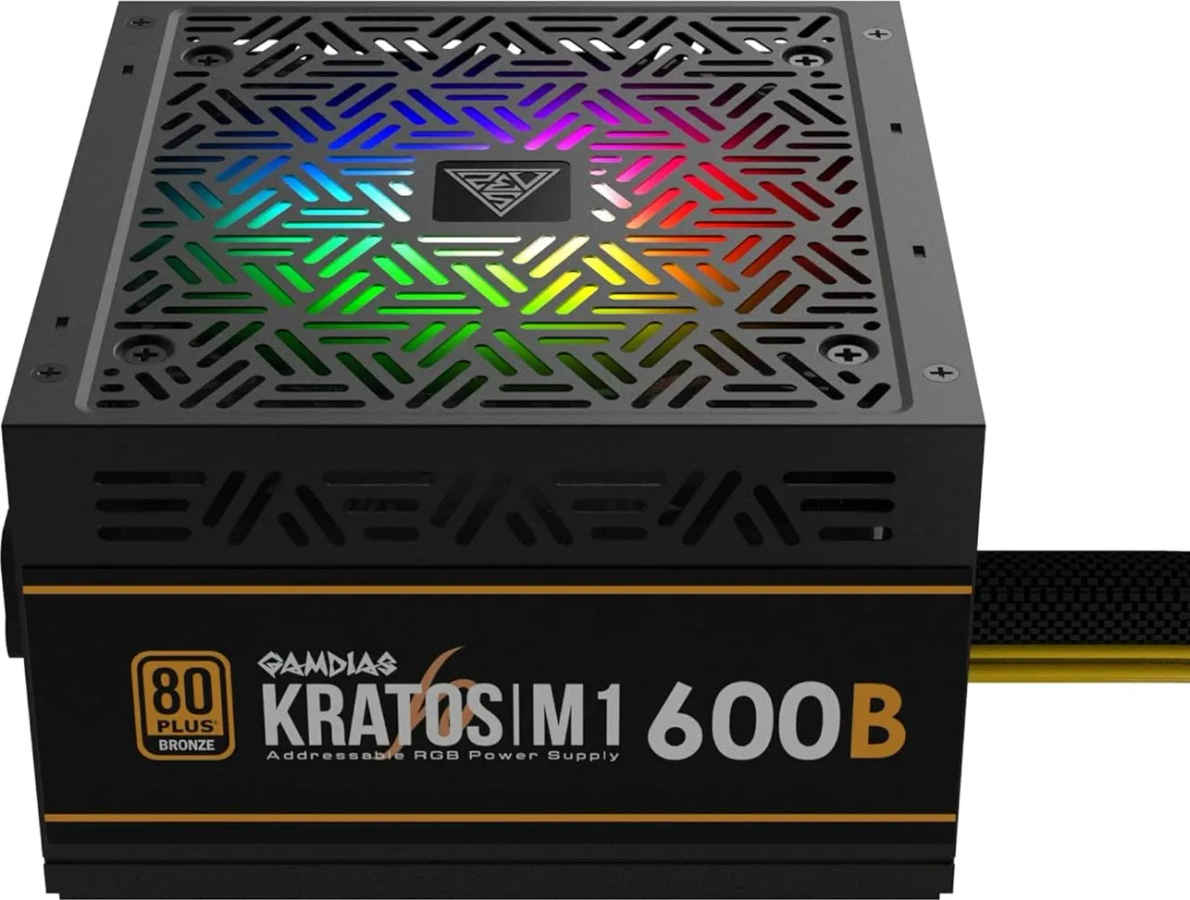 Gamdias Kratos M1-600B 80 Plus Bronze 600 Watts PSU
