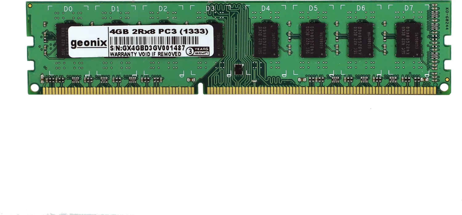 Geonix GX4GBD3GV001487 4 GB DDR3-1333 Desktop RAM