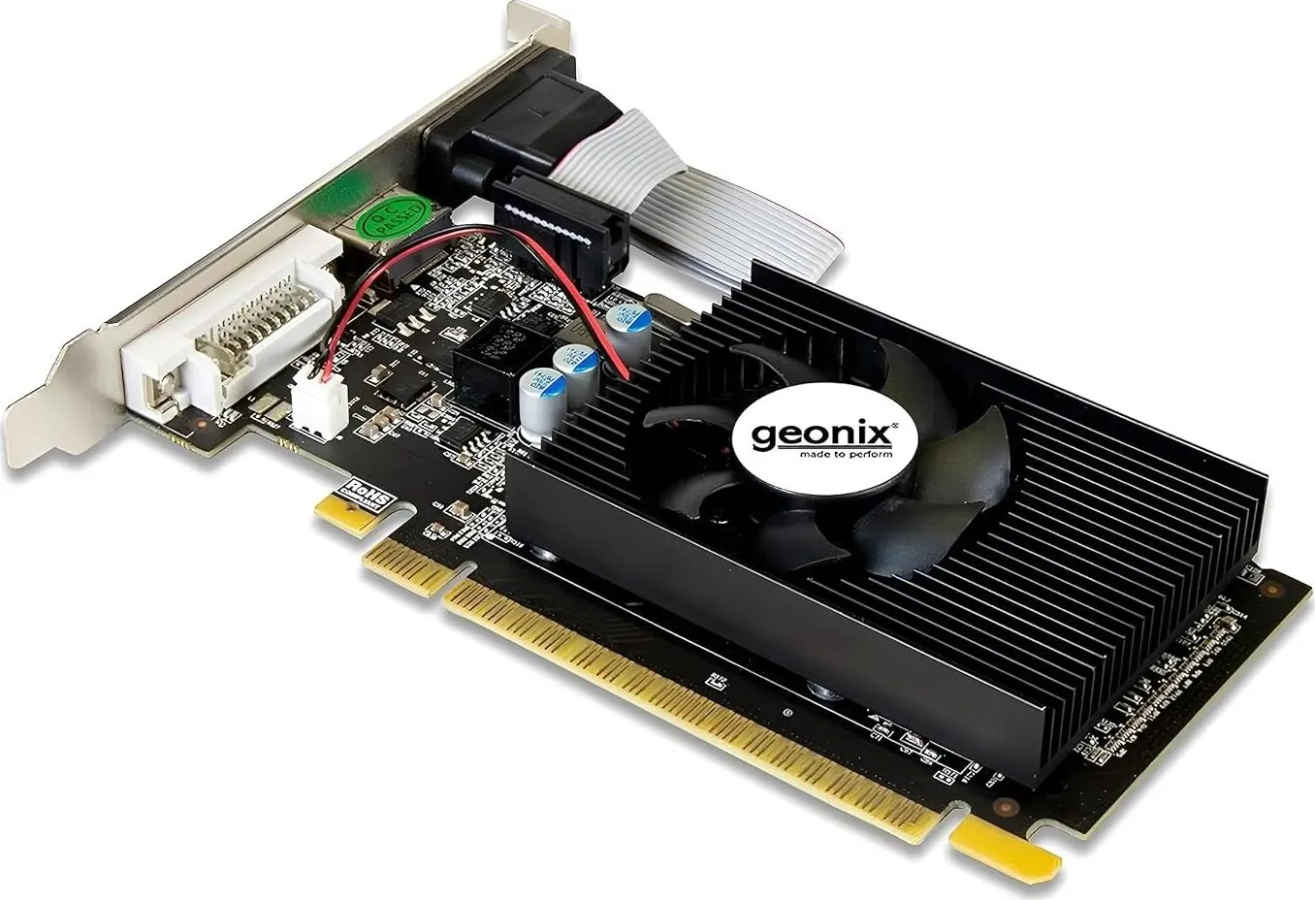 Geonix NVIDIA GeForce GT 610LP 2 GB GDDR3 Graphics Card
