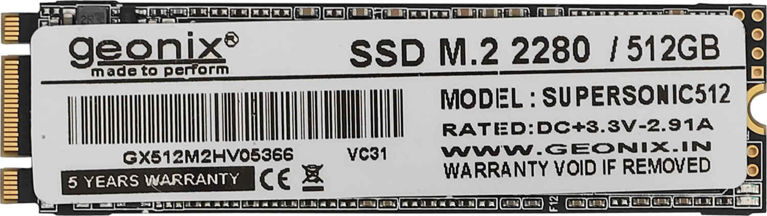 Geonix SUPERSONIC-512 512 GB Internal Solid State Drive