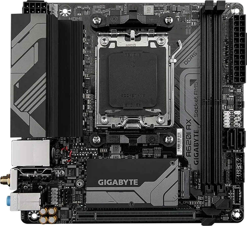 Gigabyte A620I AX WiFi DDR5 Motherboard
