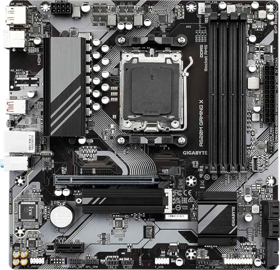Gigabyte A620M Gaming X Motherboard
