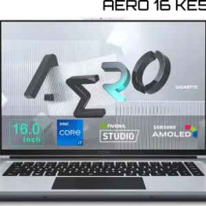 Gigabyte Aero 16 KE5 OLED Laptop (12th Gen Core i7/ 16GB/ 1TB SSD/ Win11 Pro/ 6GB Graph)