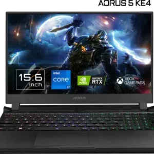 Gigabyte Aorus 5 KE4 Gaming Laptop (12th Gen Core i7/ 16GB/ 1TB SSD/ Win11 Home/ 6GB Graph)