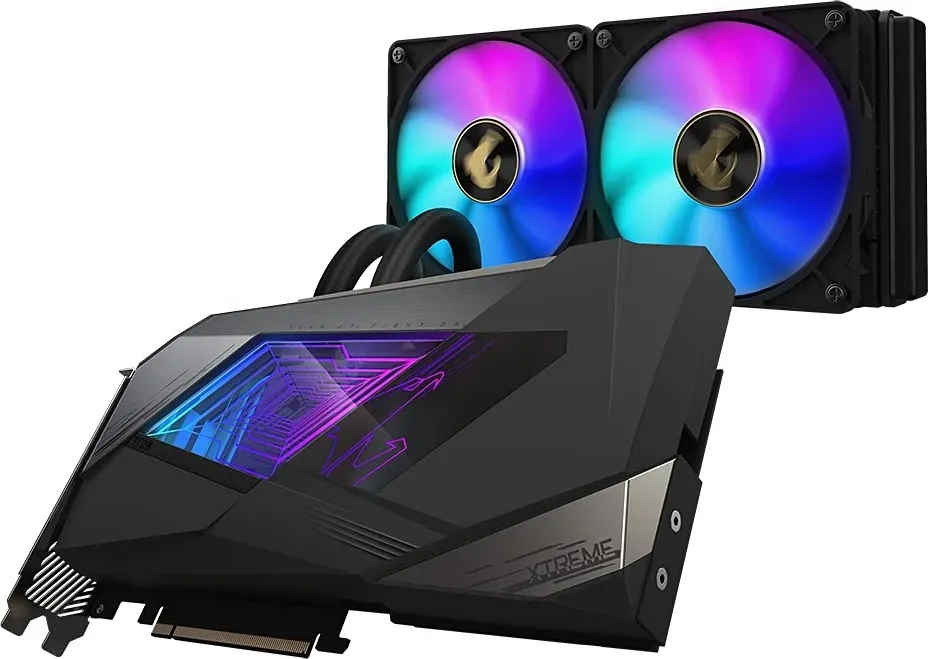 Gigabyte AORUS NVIDIA GeForce RTX 3090 XTREME WATERFORCE 24G 24 GB GDDR6X Graphics Card