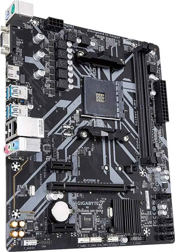 Gigabyte B450M H Motherboard