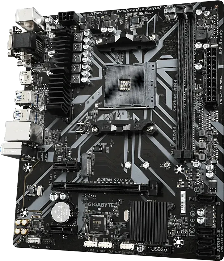 Gigabyte B450M S2H V2 Motherboard