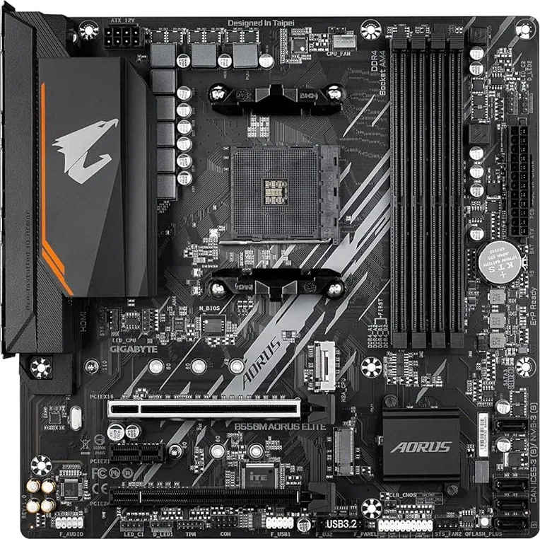 Gigabyte B550M Aorus Elite Motherboard