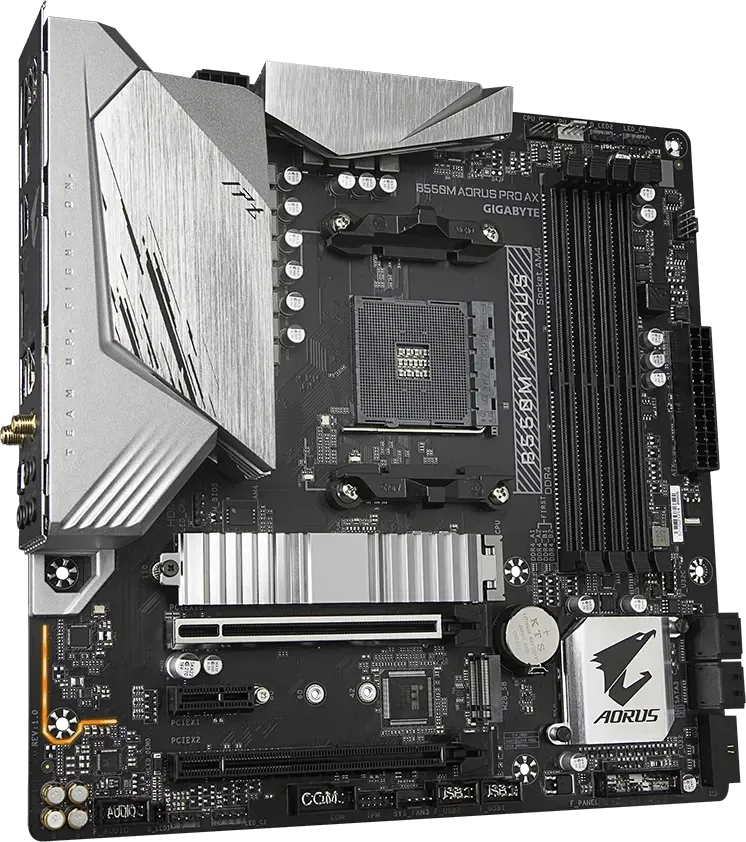 Gigabyte B550M AORUS PRO AX Wi-Fi Motherboard