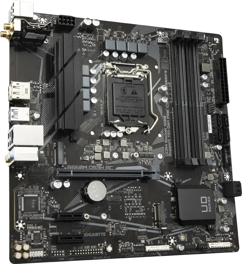 Gigabyte B560M DS3H AC Wi-Fi Motherboard