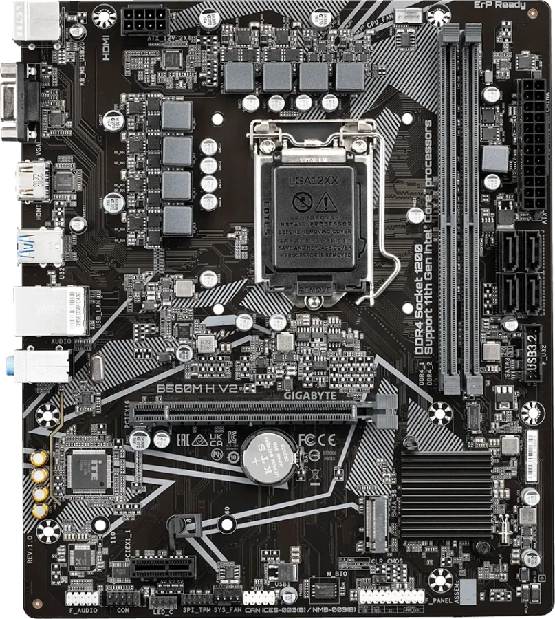 Gigabyte B560M-H V2 Motherboard