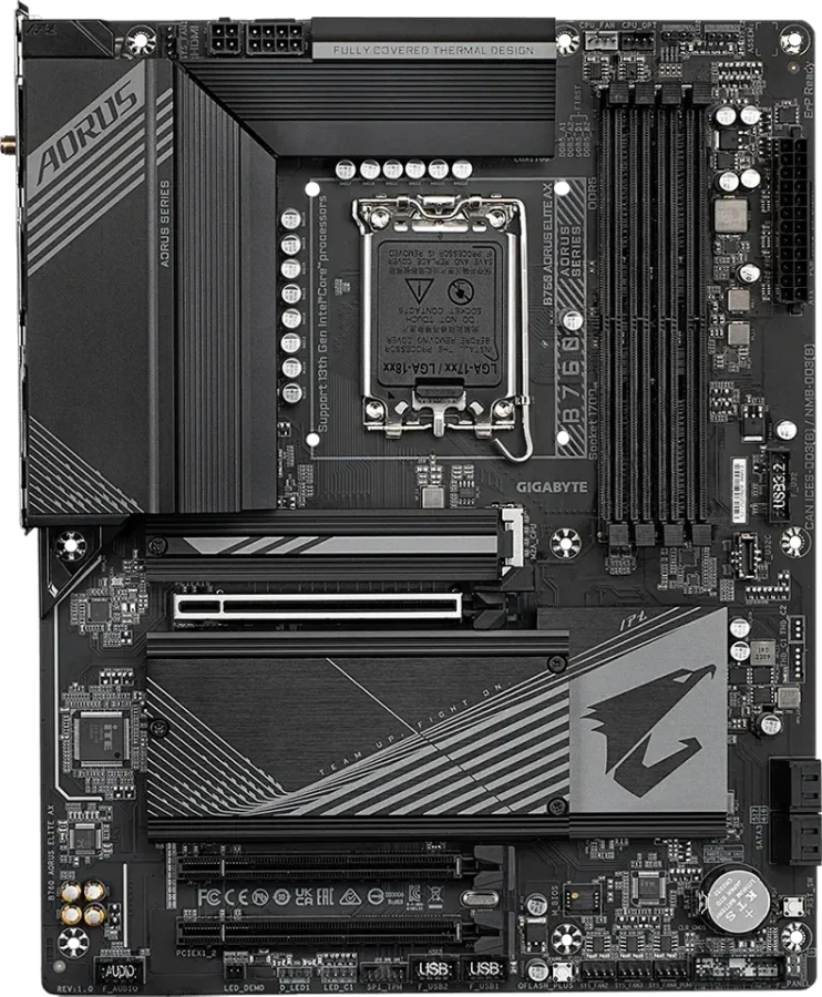 Gigabyte B760 Aorus Elite AX Motherboard