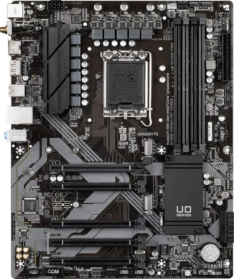 Gigabyte B760 DS3H AC DDR4 Wi-Fi Motherboard