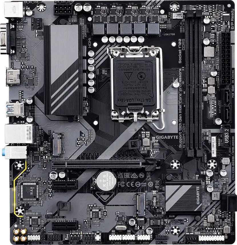 Gigabyte B760M D2H DDR5 Motherboard