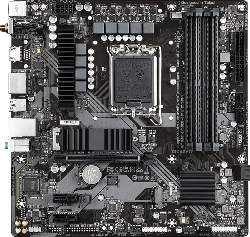 Gigabyte B760M DS3H AX DDR4 Motherboard
