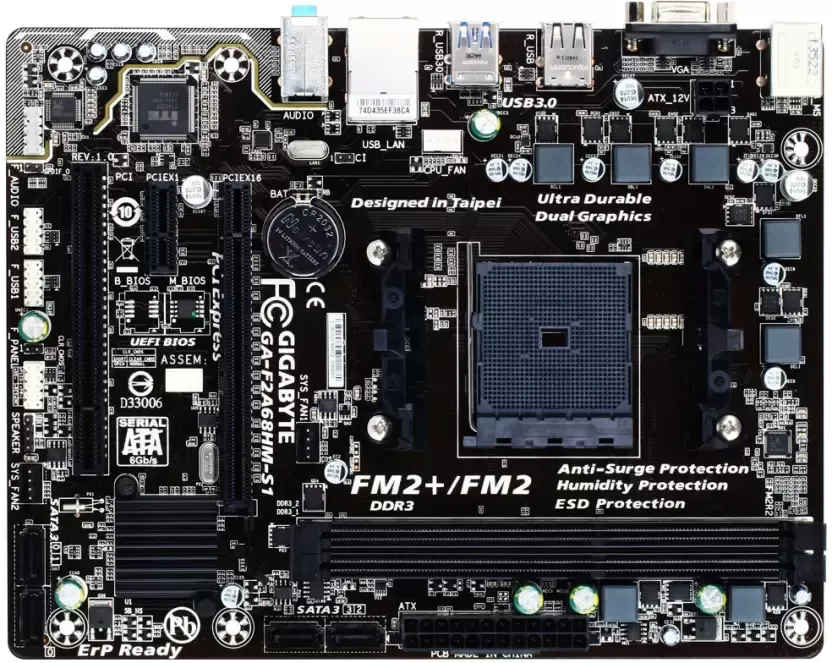 Gigabyte F2A68HM-S1 Motherboard