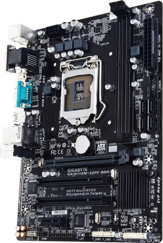 Gigabyte GA-H110M-S2PV DDR3 Motherboard