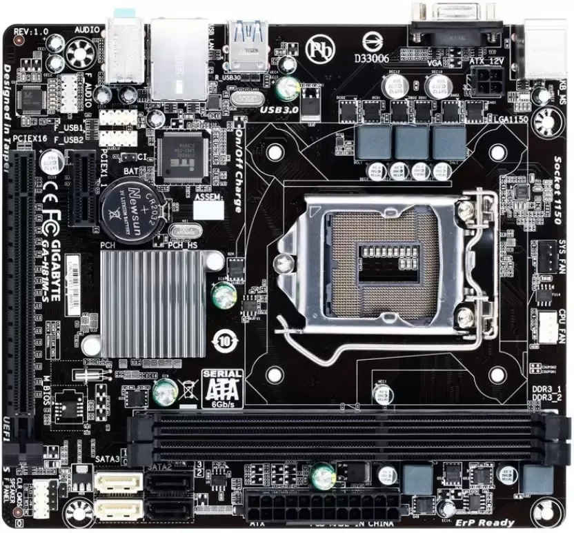 Gigabyte GA-H81M-S Motherboard