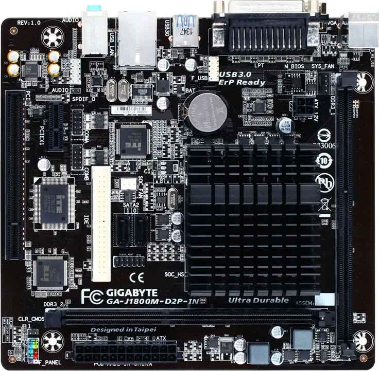 Gigabyte GA-J1800M-D2P-IN Motherboard
