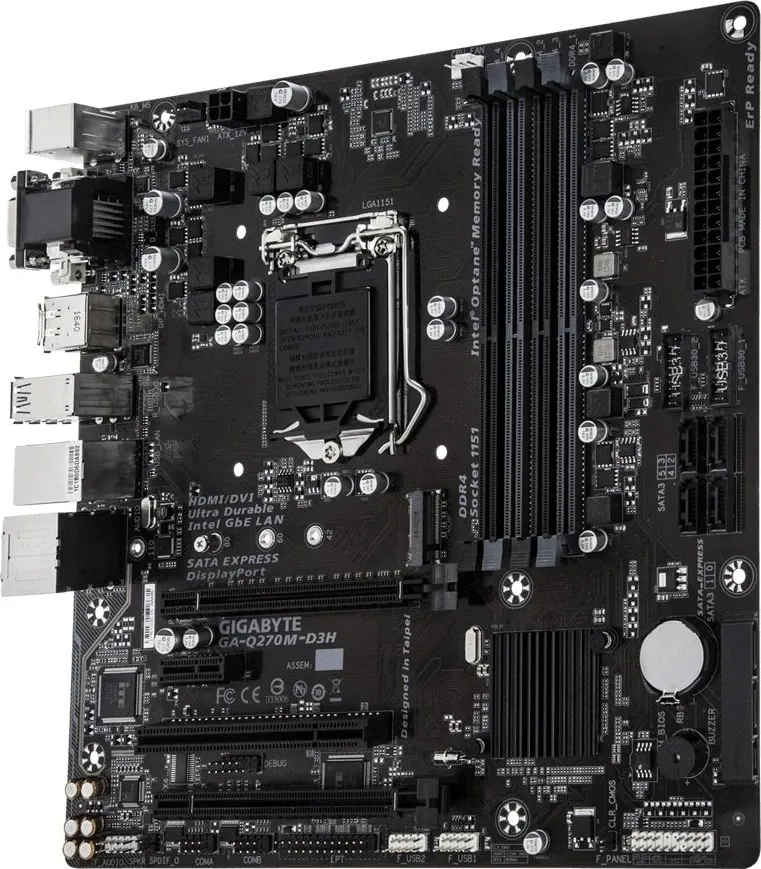 Gigabyte GA-Q270M-D3H Motherboard
